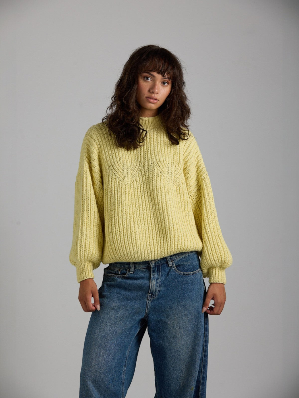 Shell Sweater | Wax Yellow