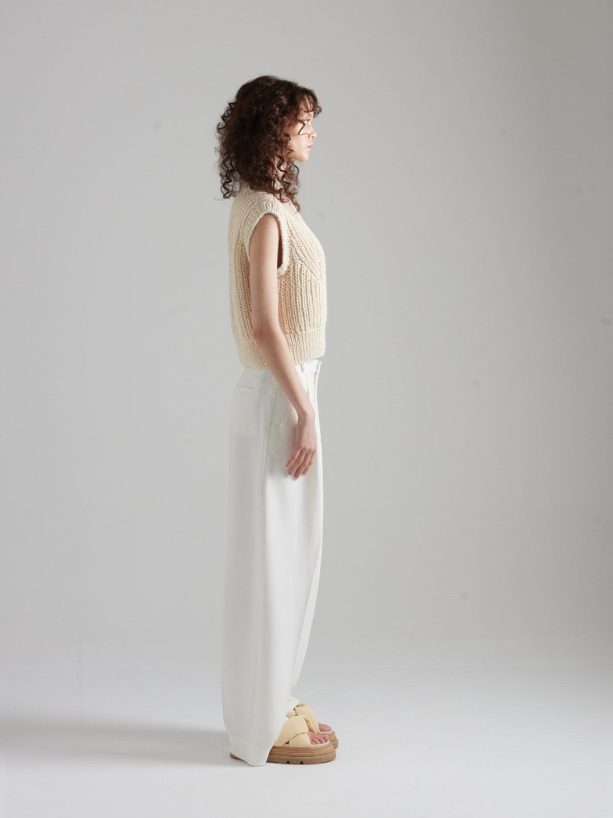 Shell Top | Beige Shell Top | Beige