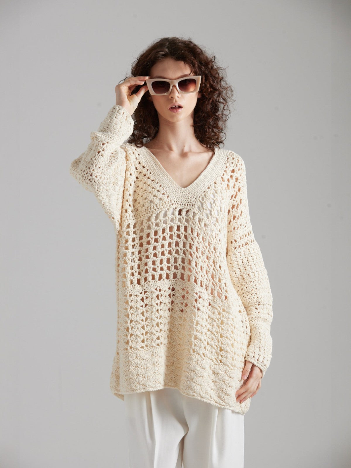 Ulla Sweater | Ecru Ulla Sweater | Ecru