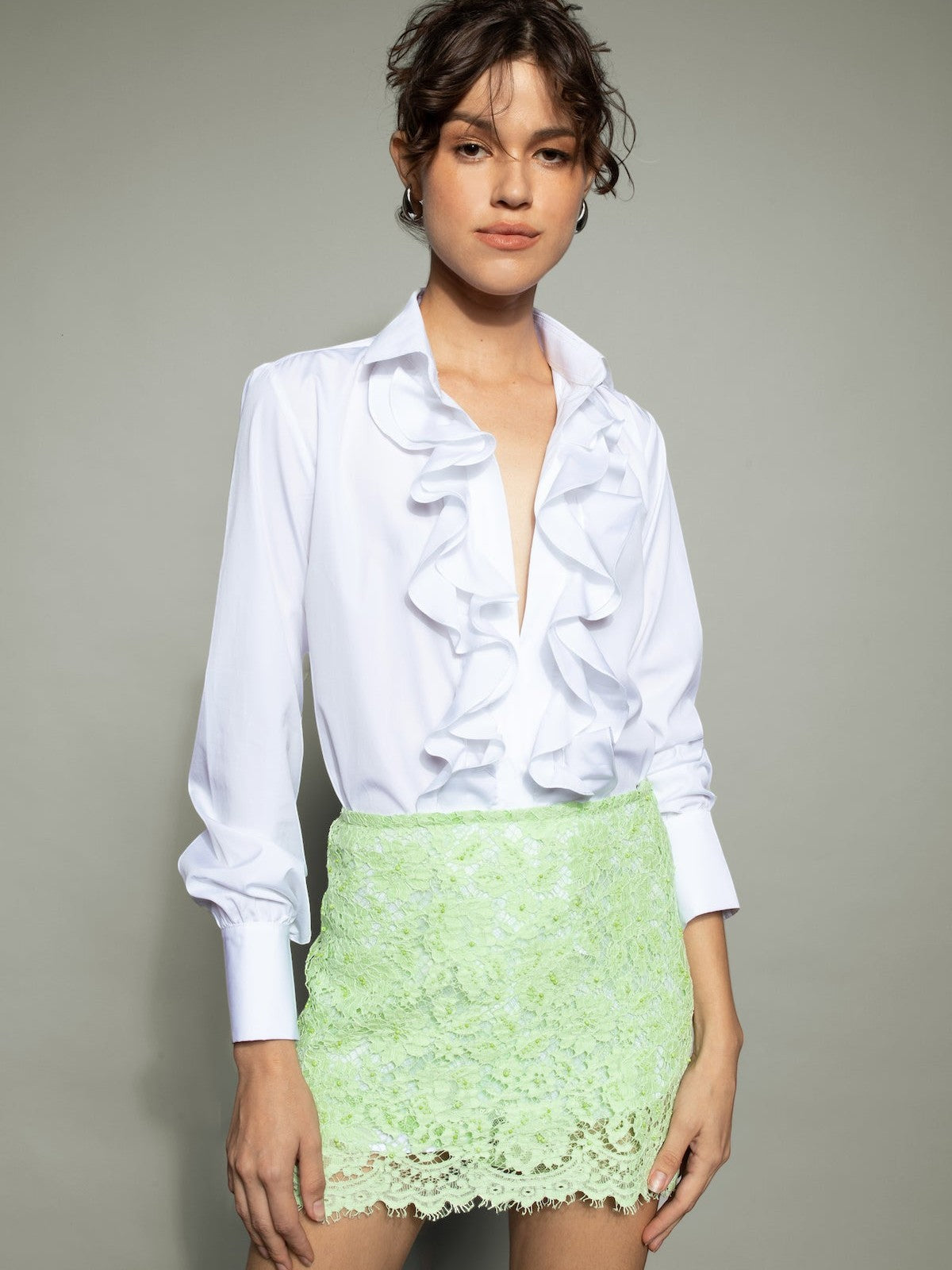 Charlie Mini Skirt | Green Charlie Mini Skirt | Green - Fashionkind