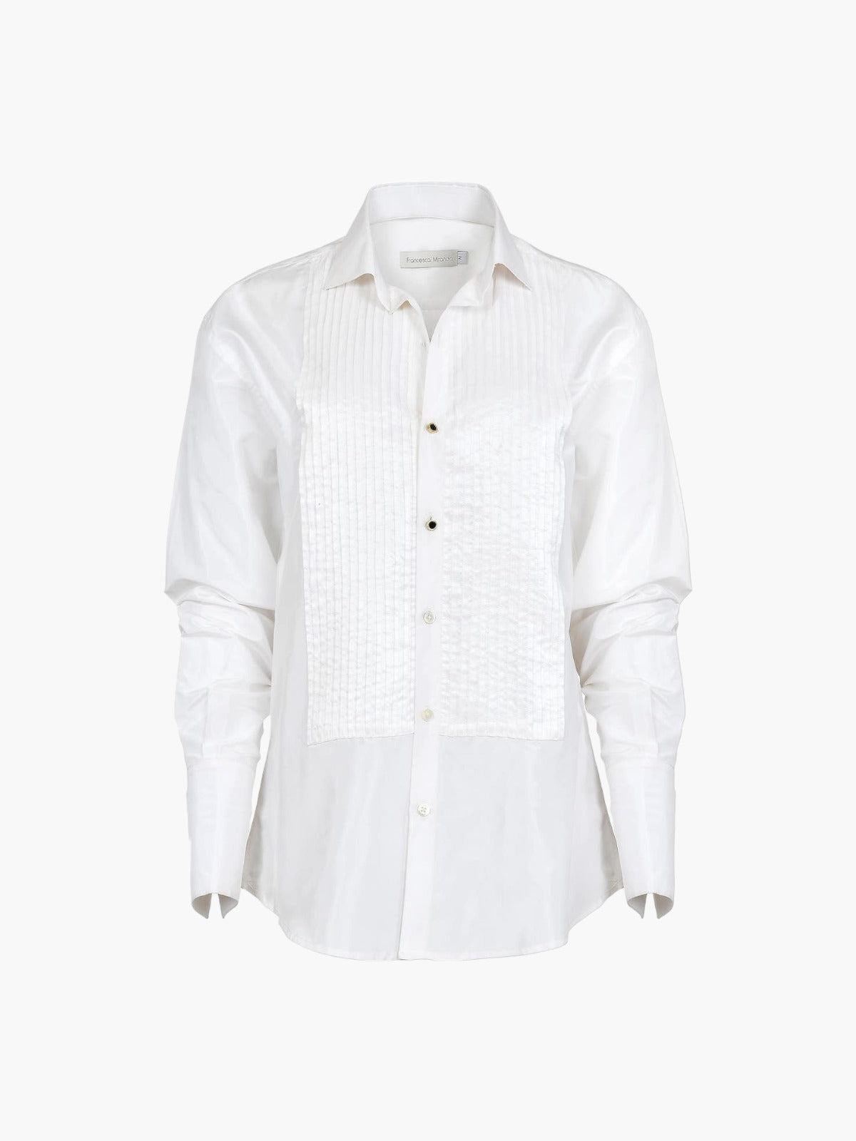 Classic Tuxedo Shirt | Silk Taffeta Classic Tuxedo Shirt | Silk Taffeta - Fashionkind