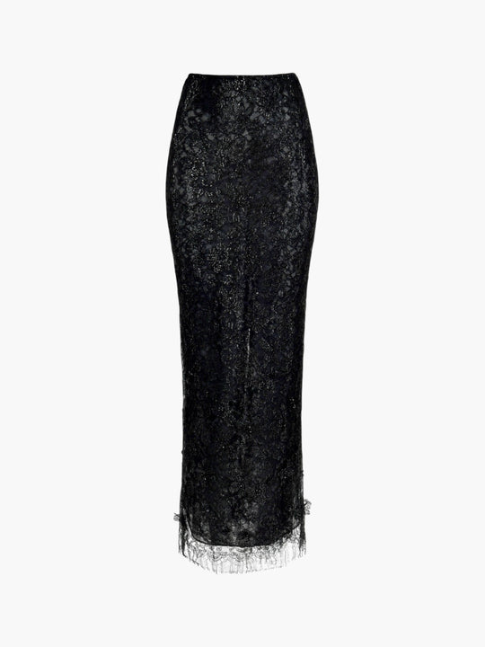 Dark Siren Lace Maxi Skirt
