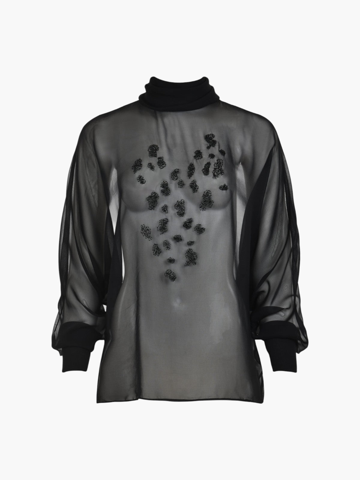 Dusk Sheer Embroidered Blouse Dusk Sheer Embroidered Blouse