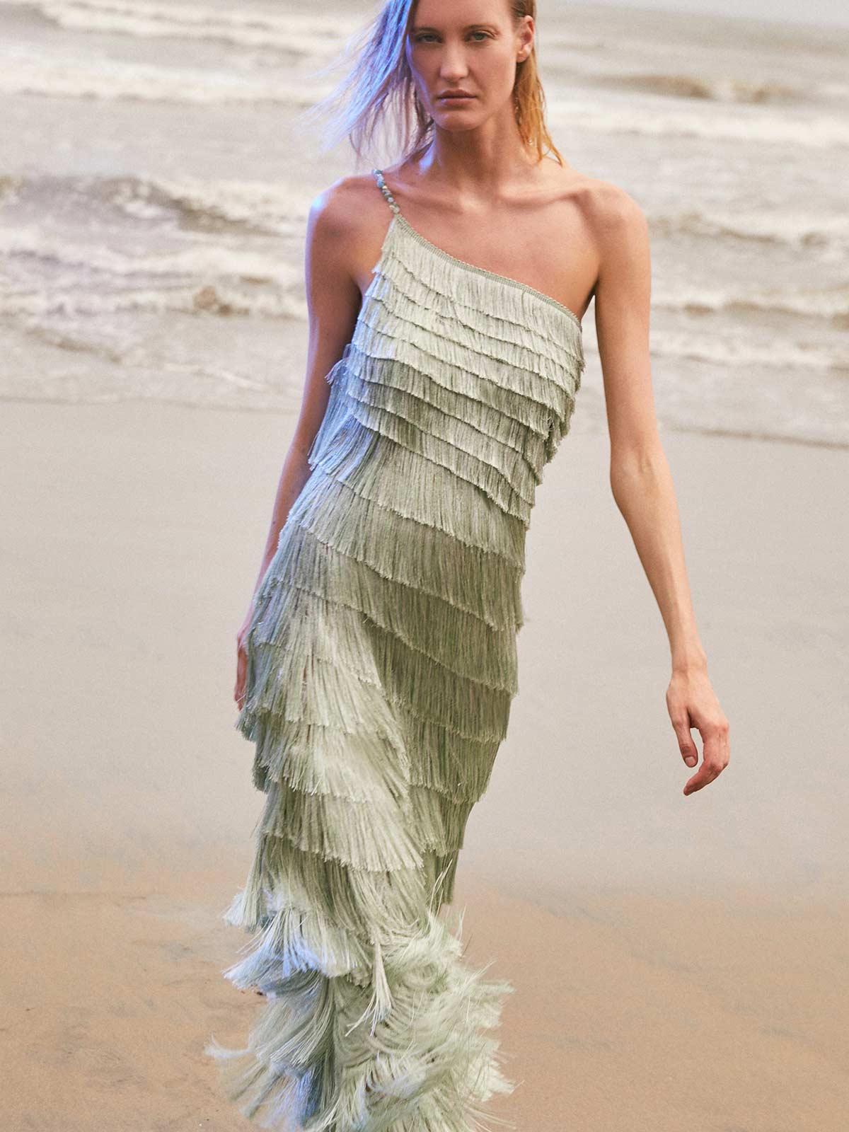 Francesca Miranda | Isidora Fringe Dress | Mint | Fashionkind 8 Francesca Miranda | Isidora Fringe Dress | Mint | Fashionkind 8