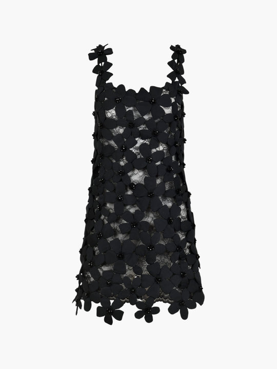 Jardin Mini Dress | Black