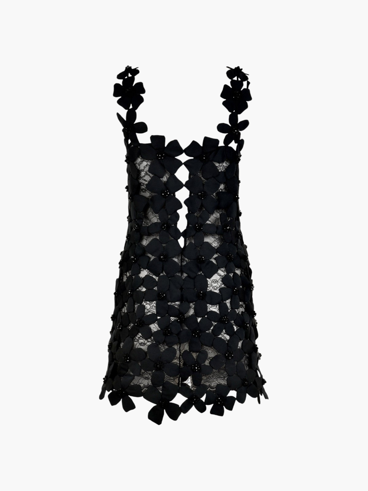 Jardin Mini Dress | Black Jardin Mini Dress | Black