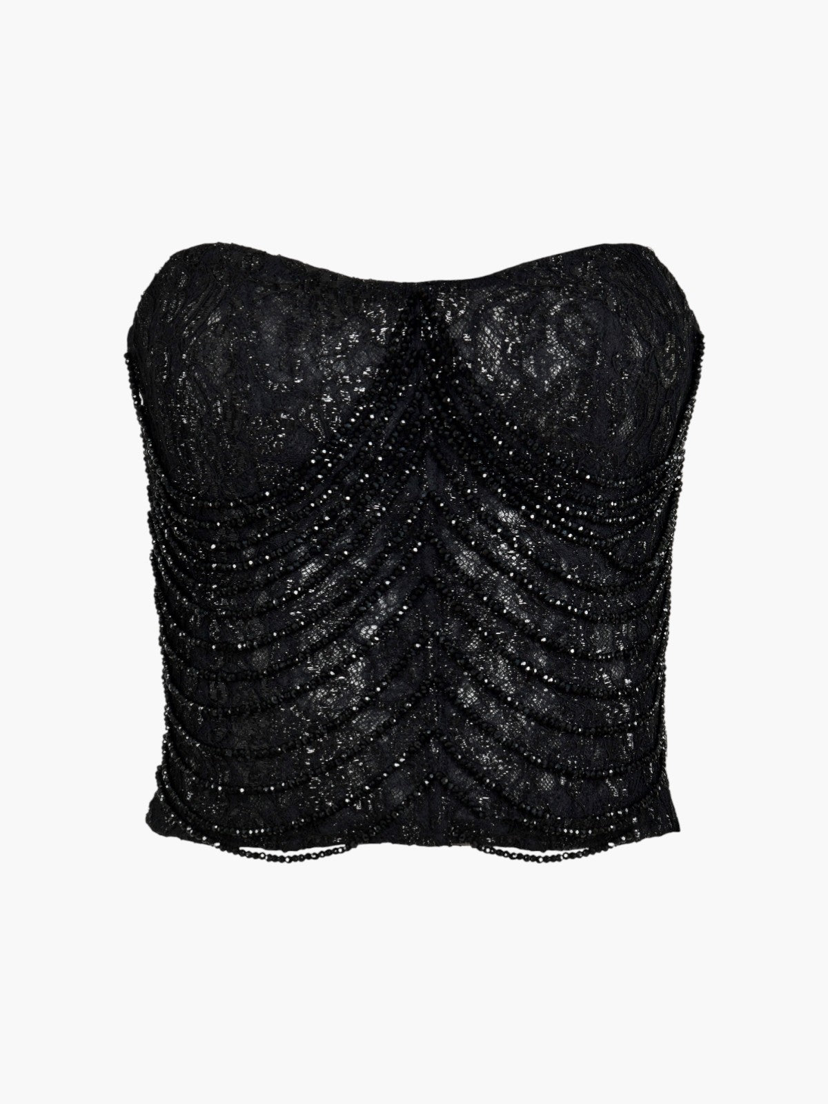 Obsidian Cascade Corset Top Obsidian Cascade Corset Top