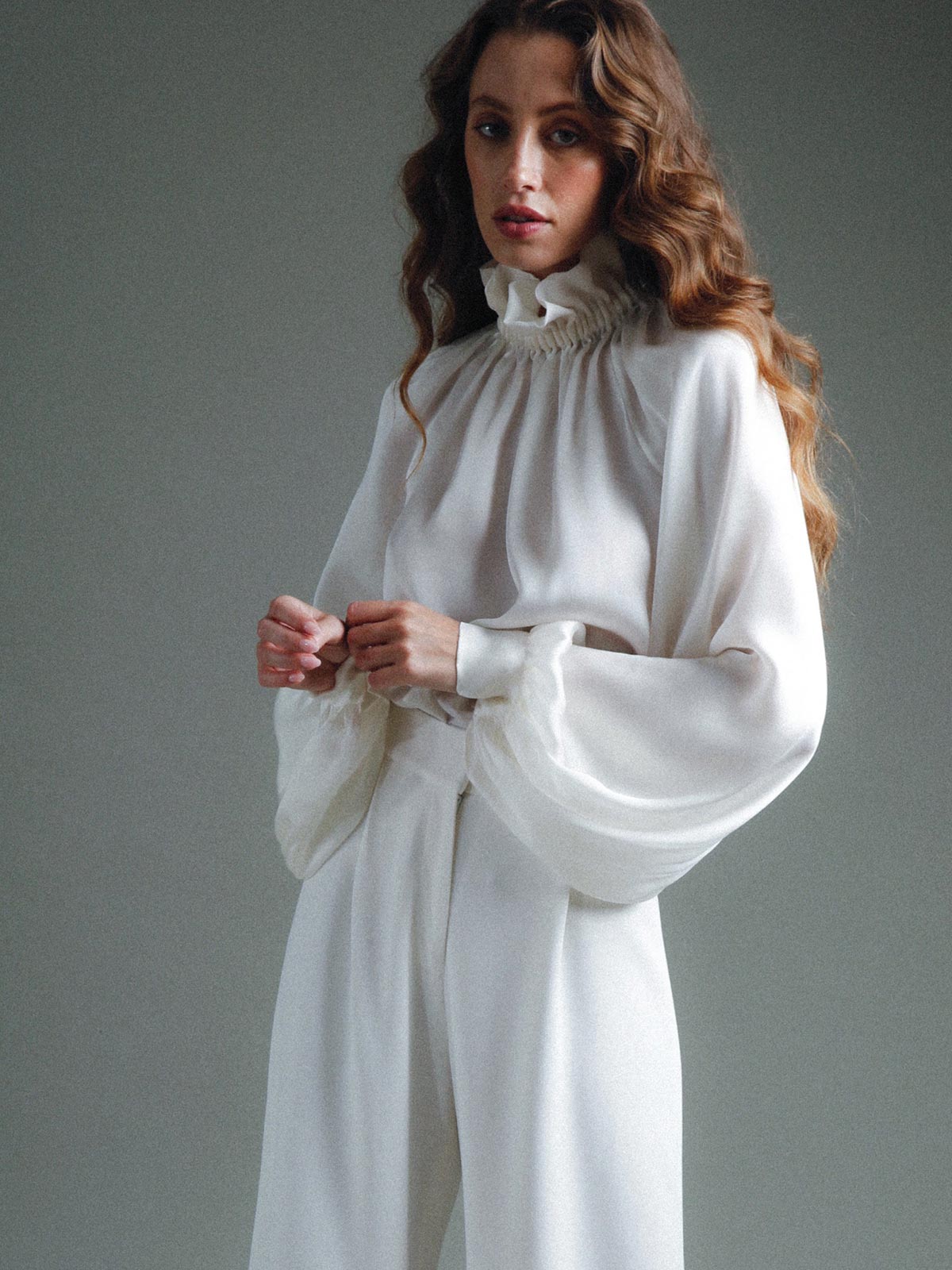 Tortuga Silk Top | White Tortuga Silk Top | White