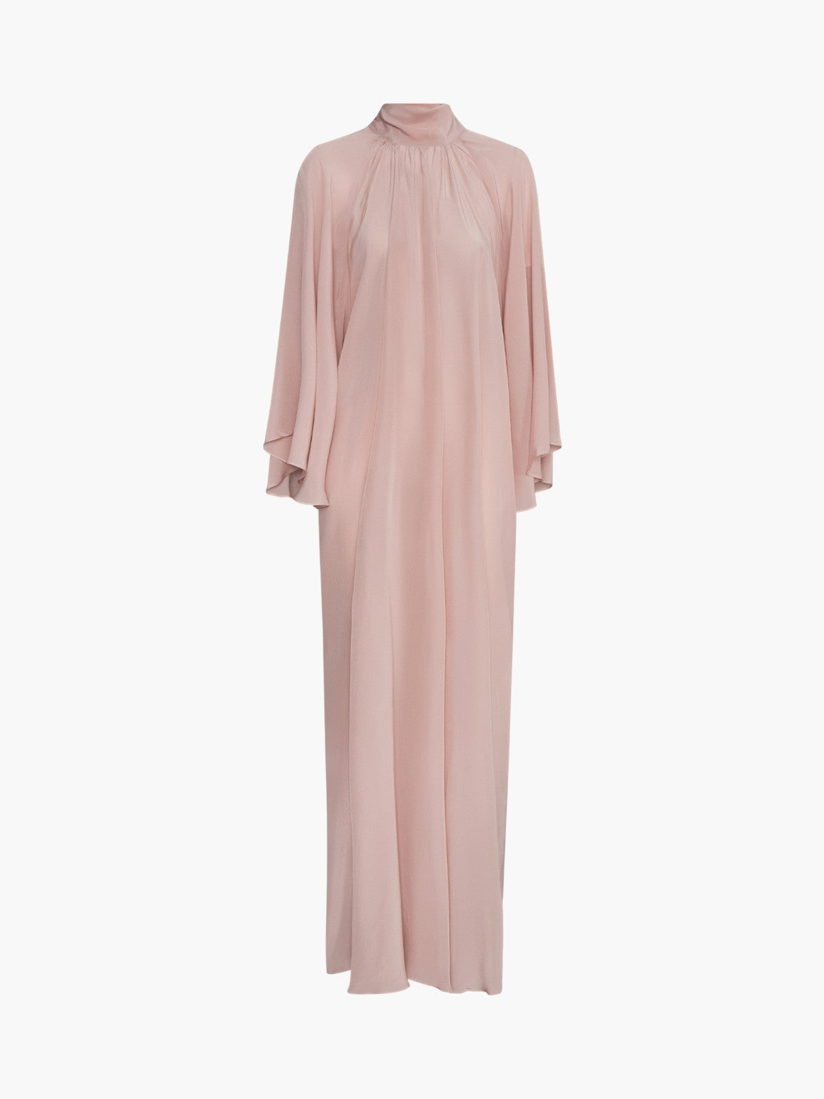 Boho Crepe Chine Maxi Dress | Dust Pink Boho Crepe Chine Maxi Dress | Dust Pink