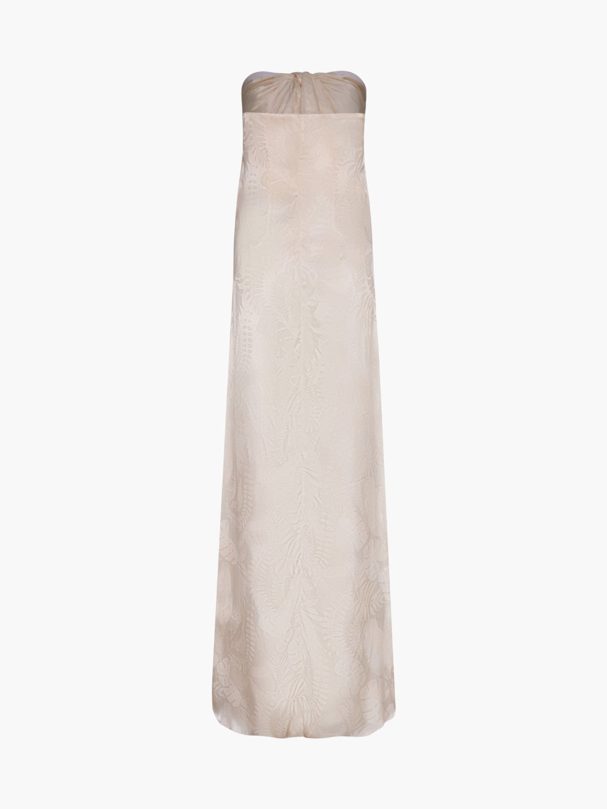 Cayetana Silk Jacquard Maxi Dress | Ivory Rainforest Cayetana Silk Jacquard Maxi Dress | Ivory Rainforest