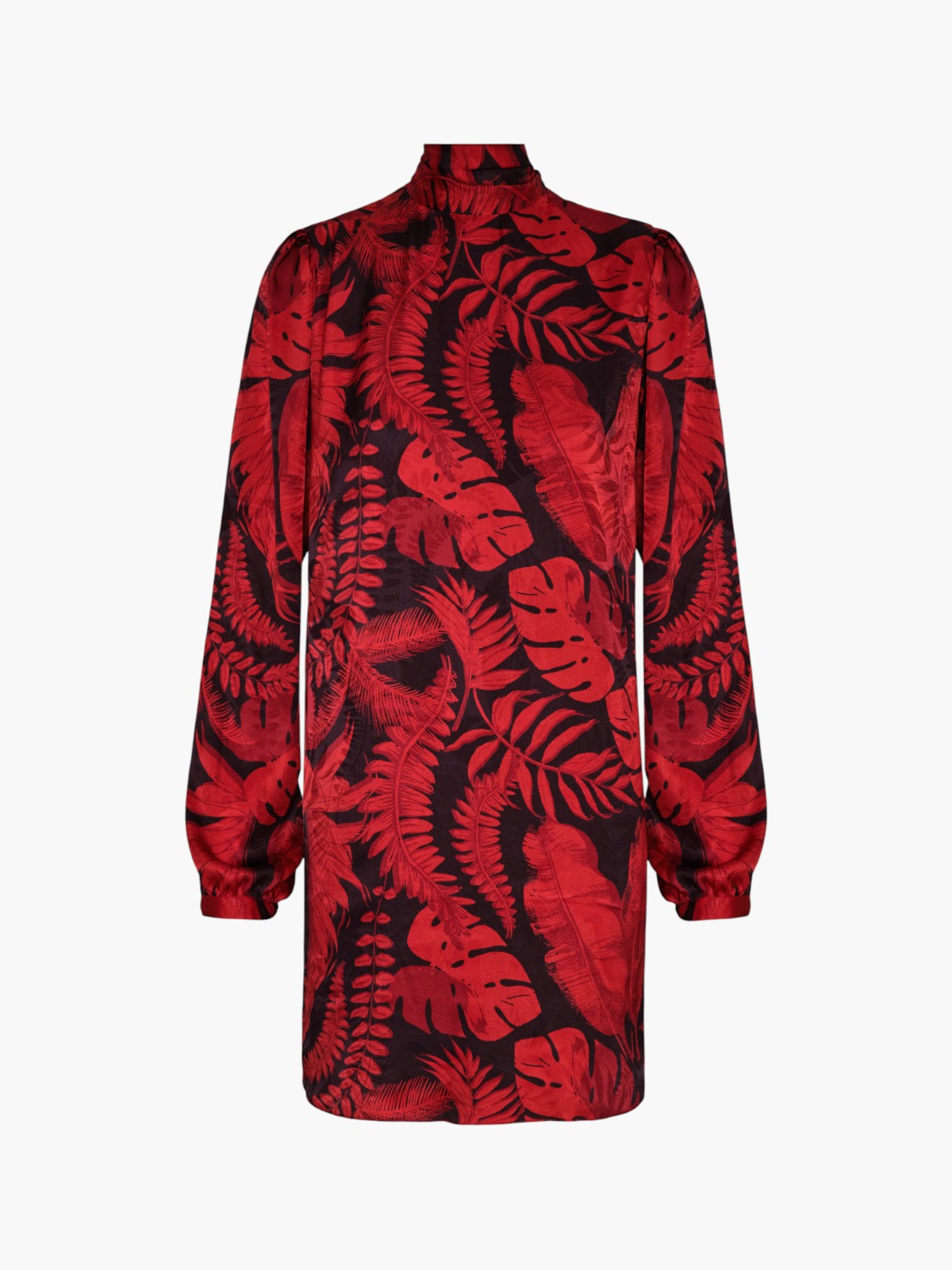 El Real Jacquard Mini Dress | Cherry Rainforest El Real Jacquard Mini Dress | Cherry Rainforest