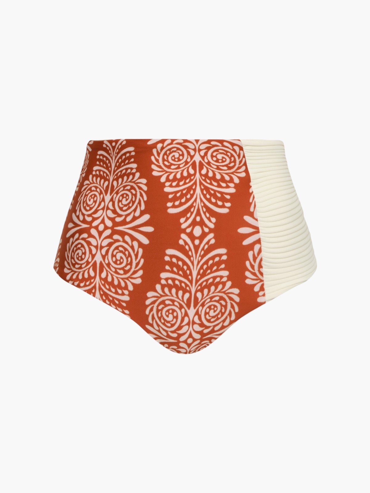 Frida Bottom | Red Arabesque/Orange Stripes Frida Bottom | Red Arabesque/Orange Stripes