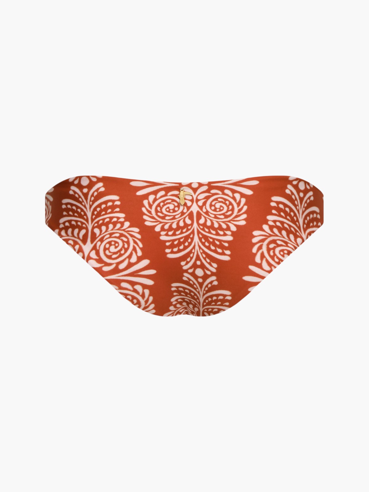 Guava Bottom | Red Arabesque/Orange Stripes Guava Bottom | Red Arabesque/Orange Stripes