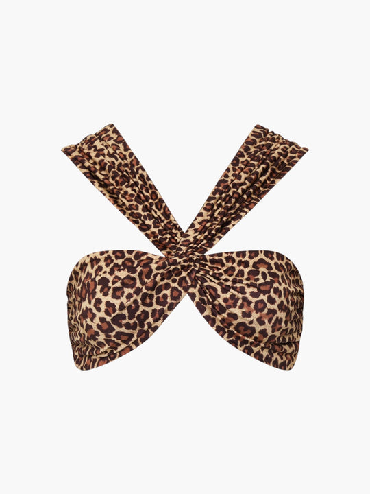 Iris Top | Jaguar/Brown