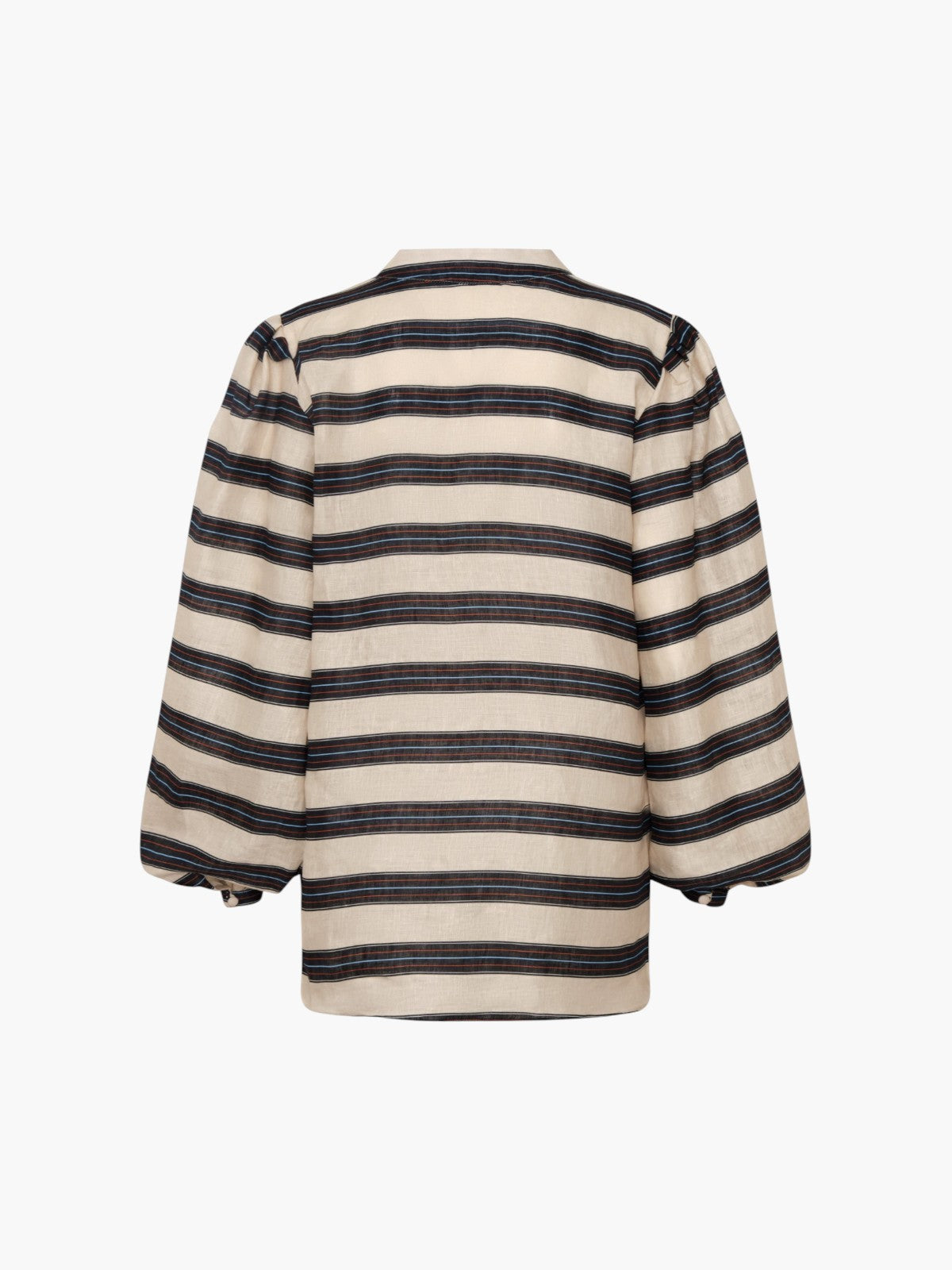 Las Rosas Linen Shirt | Navy Stripes Las Rosas Linen Shirt | Navy Stripes - Fashionkind