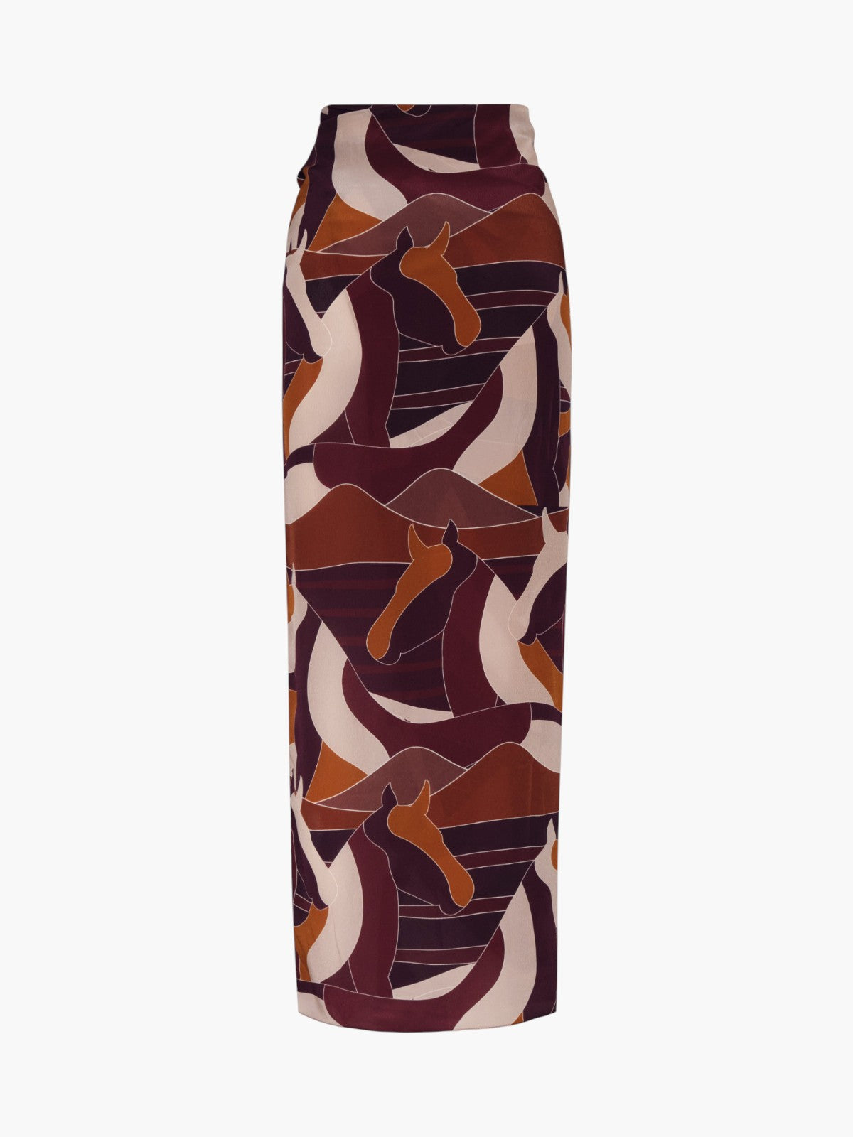 Mapara Crepe Chine Skirt | Purple Horses Mapara Crepe Chine Skirt | Purple Horses