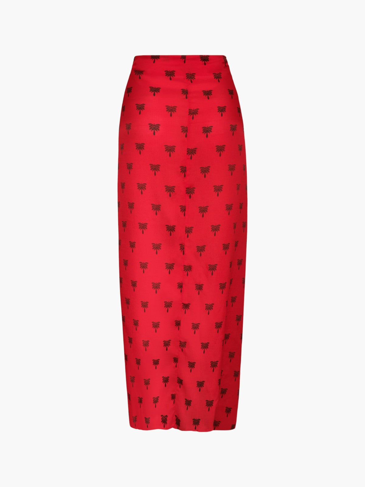 Mapara Martellato Silk Wrap Skirt | Red Polka Palms Mapara Martellato Silk Wrap Skirt | Red Polka Palms