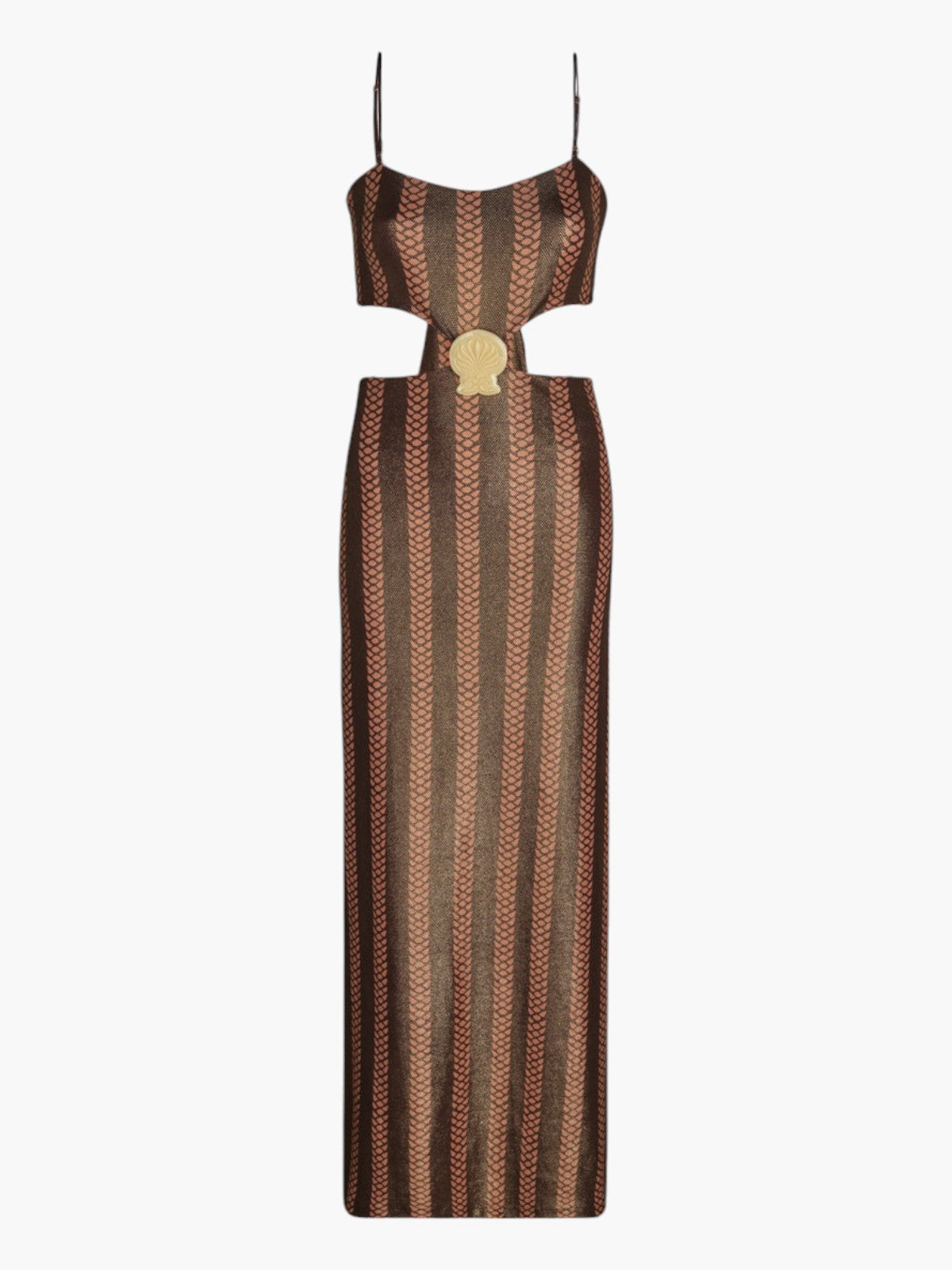 Pestana Maxi Dress | Gold Pestana Maxi Dress | Gold - Fashionkind