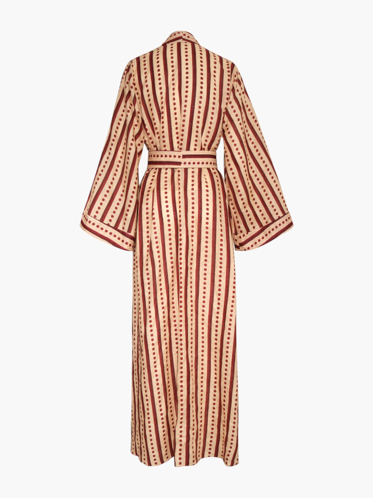 Rafaela Linen Kaftan | Red Stripes Rafaela Linen Kaftan | Red Stripes