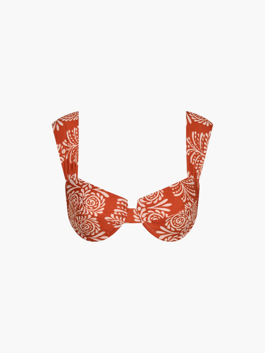 Sabina Top | Red Arabesque