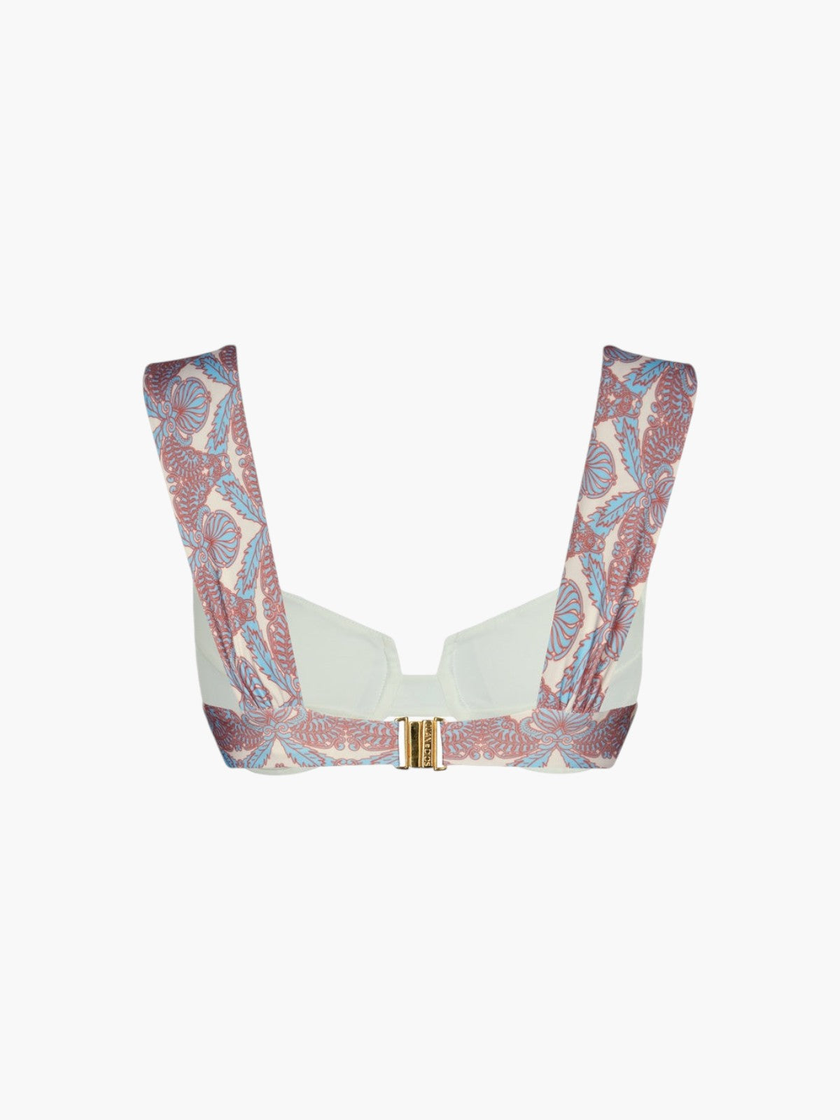 Sabina Top | Sky Blue Ornaments/Ivory Sabina Top | Sky Blue Ornaments/Ivory - Fashionkind