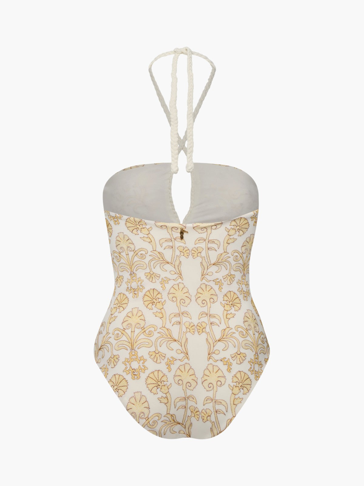 Saint Tropez Embroidered One Piece | Yellow Flowers/Ivory Saint Tropez Embroidered One Piece | Yellow Flowers/Ivory