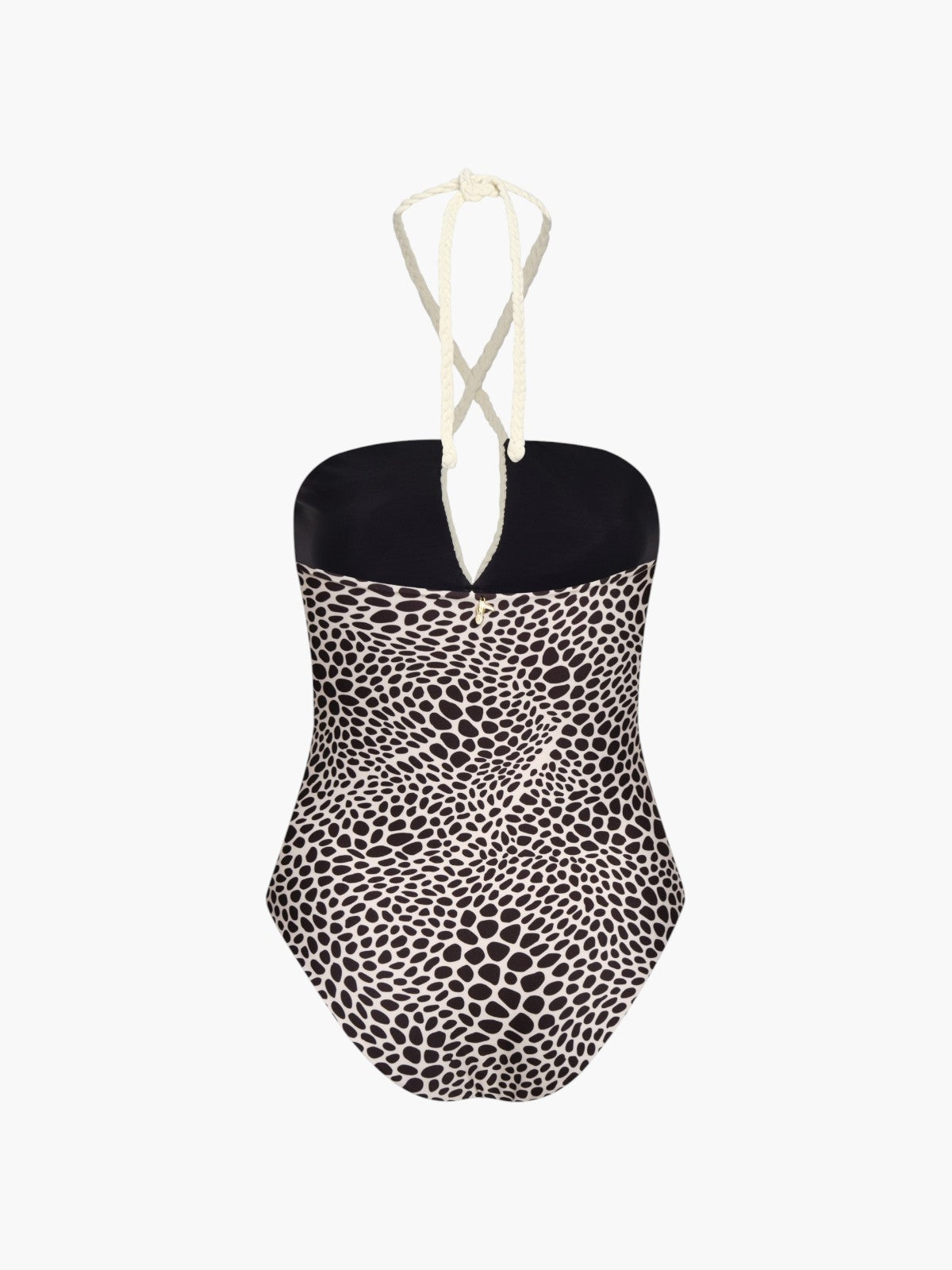 Saint Tropez One Piece | Ivory & Black Animal Print Saint Tropez One Piece | Ivory & Black Animal Print - Fashionkind