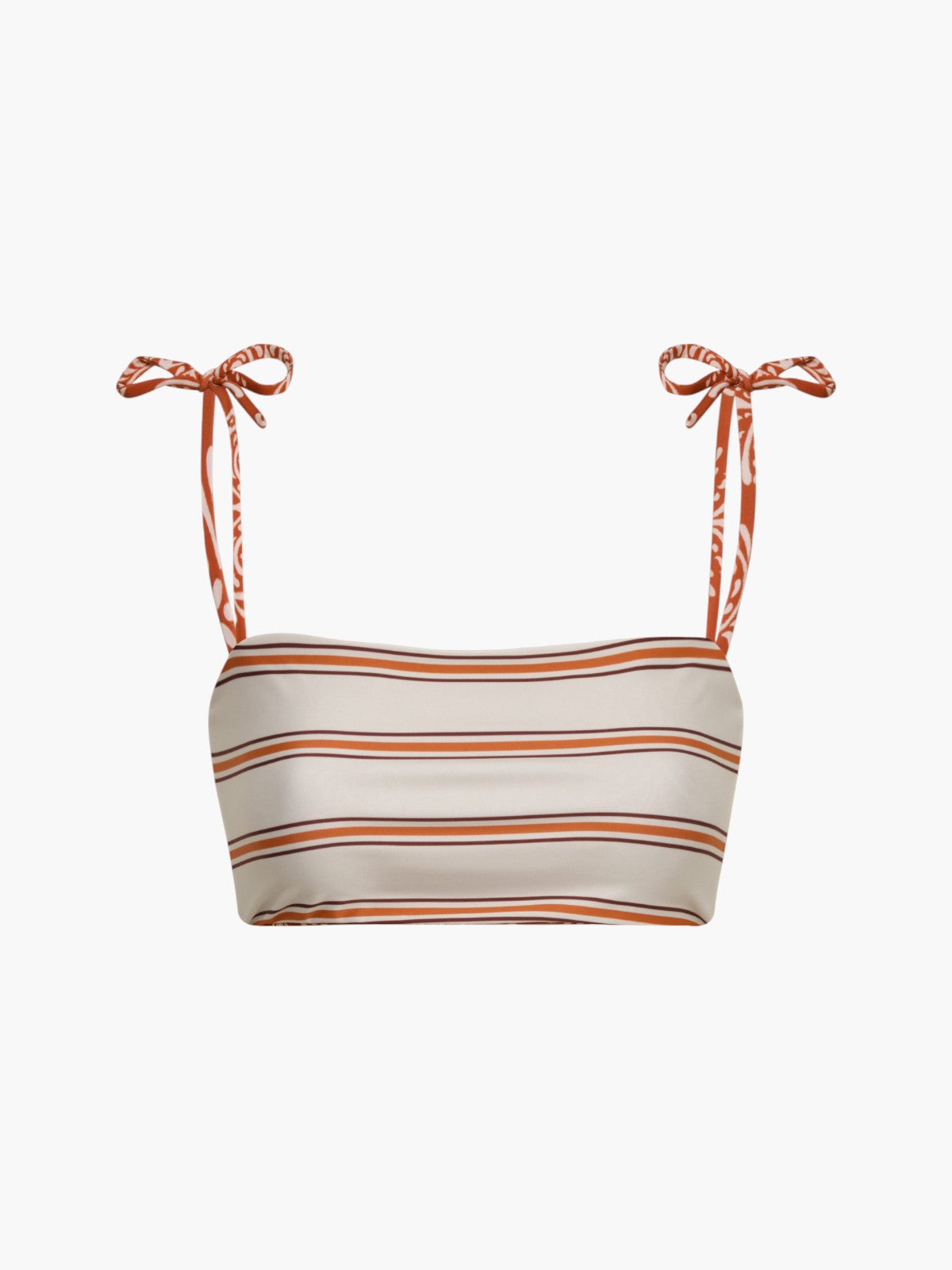 San Miguel Top | Red Arabesque/Orange Stripes San Miguel Top | Red Arabesque/Orange Stripes