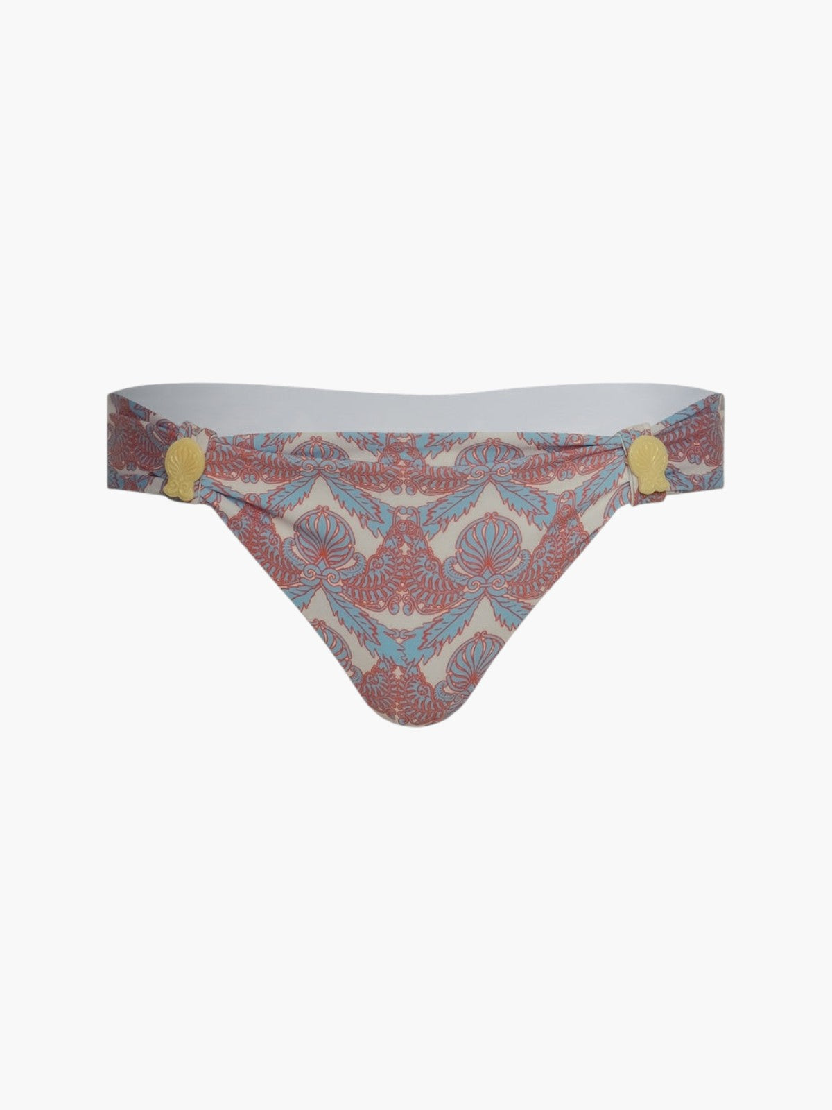 Sunset Bottom | Sky Blue Ornaments/Ivory Sunset Bottom | Sky Blue Ornaments/Ivory - Fashionkind
