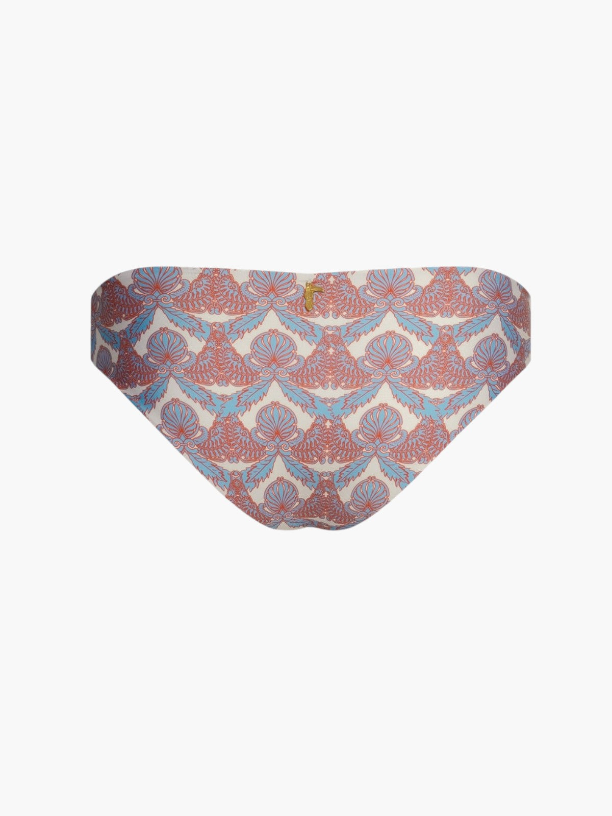 Sunset Bottom | Sky Blue Ornaments/Ivory Sunset Bottom | Sky Blue Ornaments/Ivory - Fashionkind
