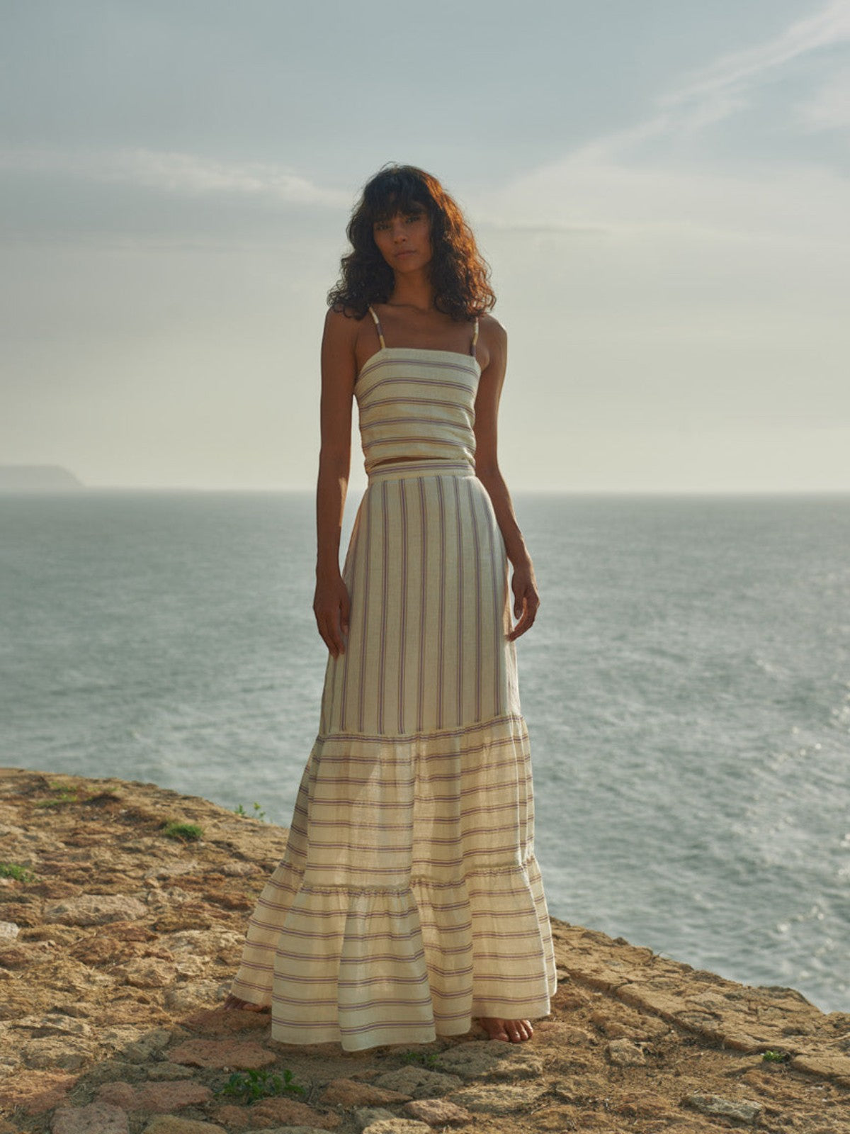 julieta maxi dress Julieta Button Front Maxi Dress