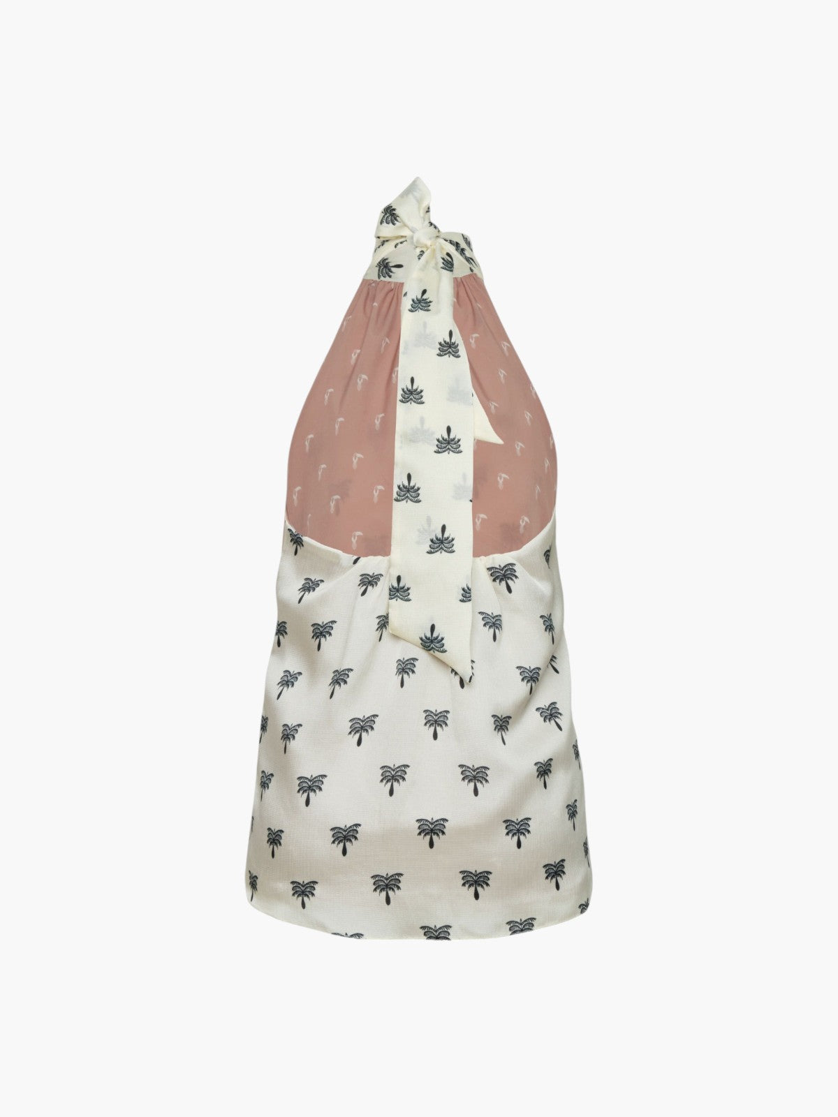 Magdalena Martellato Silk Blouse | Ivory/Black Polka Palms Magdalena Martellato Silk Blouse | Ivory/Black Polka Palms - Fashionkind