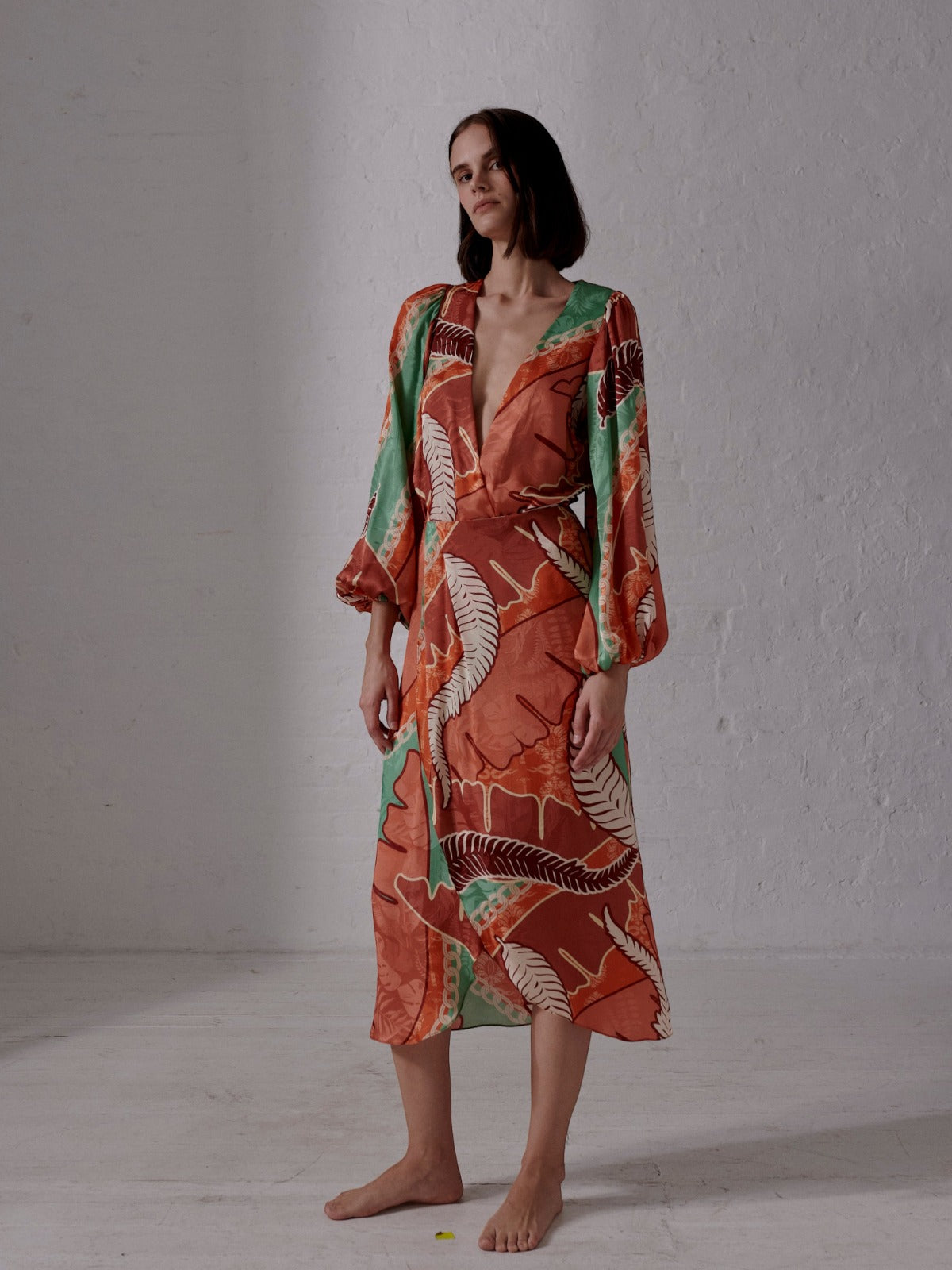 Sambale Jacquard Bodysuit | Coral Sambale Jacquard Bodysuit | Coral