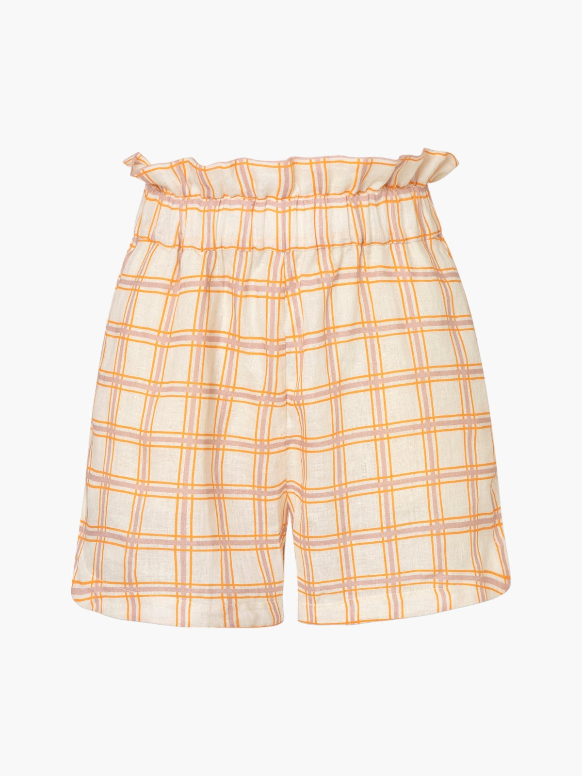 San Antonio Linen Short | Cream and Butter Scotch San Antonio Linen Short | Cream and Butter Scotch - Fashionkind