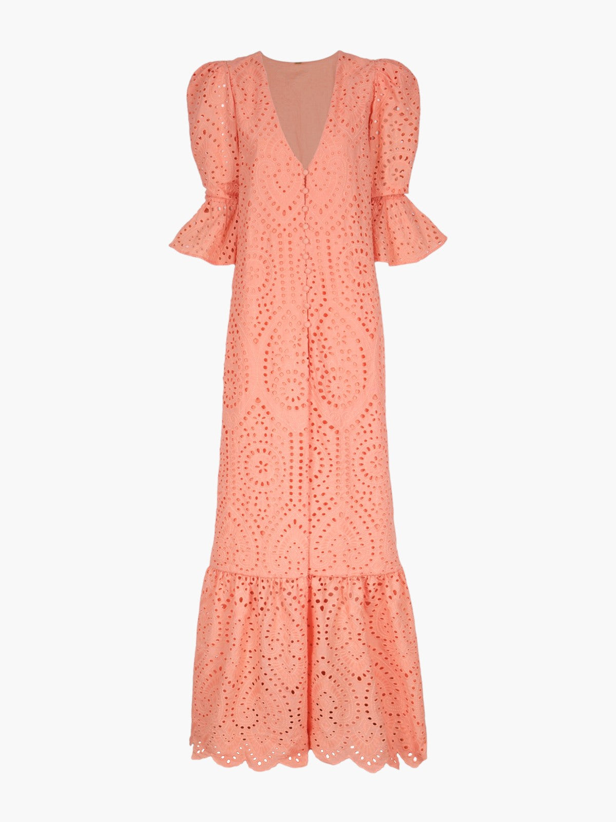 Serrania Eyelet Tunic | Apricot Serrania Eyelet Tunic | Apricot - Fashionkind
