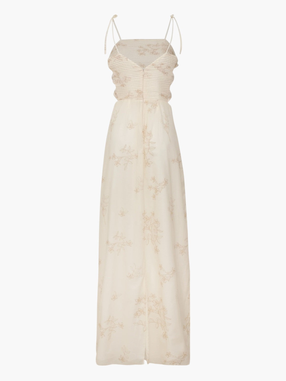 Tejada Pleated Cotton Midi Dress | Ivory Guayacan Tejada Pleated Cotton Midi Dress | Ivory Guayacan - Fashionkind