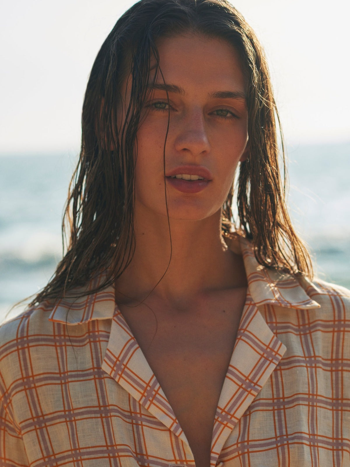 Tomaso Linen Shirt | Cream and Butter Scotch Tomaso Linen Shirt | Cream and Butter Scotch - Fashionkind
