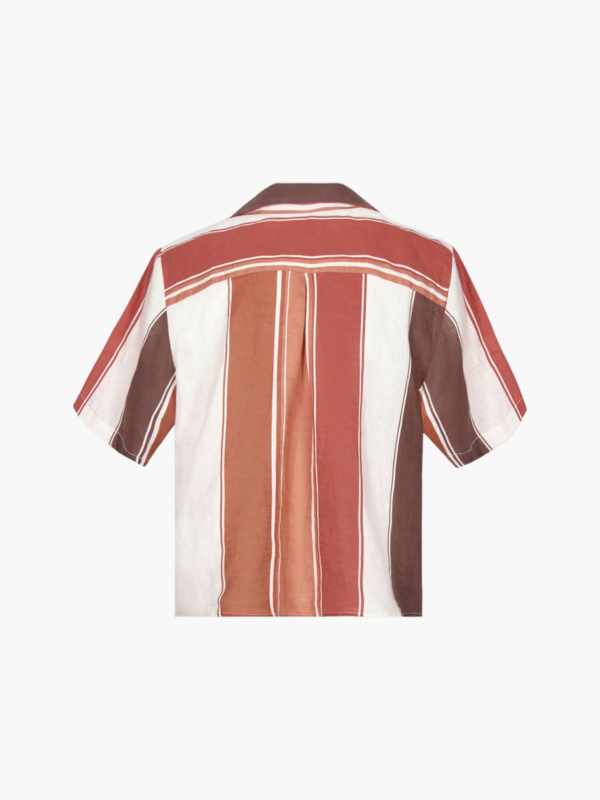 Tomaso Linen Shirt | Terra Stripes Tomaso Linen Shirt | Terra Stripes - Fashionkind
