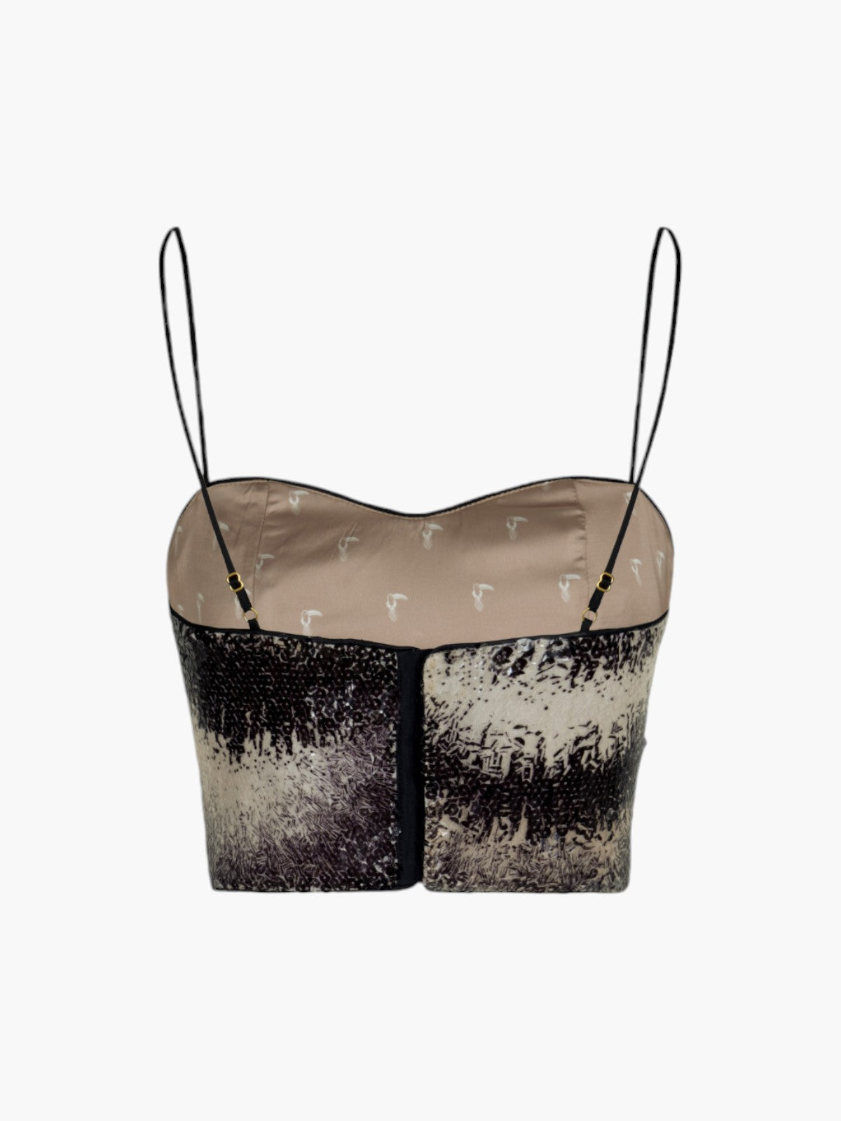 Baracoa Sequins Crop Top | Black Baracoa Sequins Crop Top | Black - Fashionkind