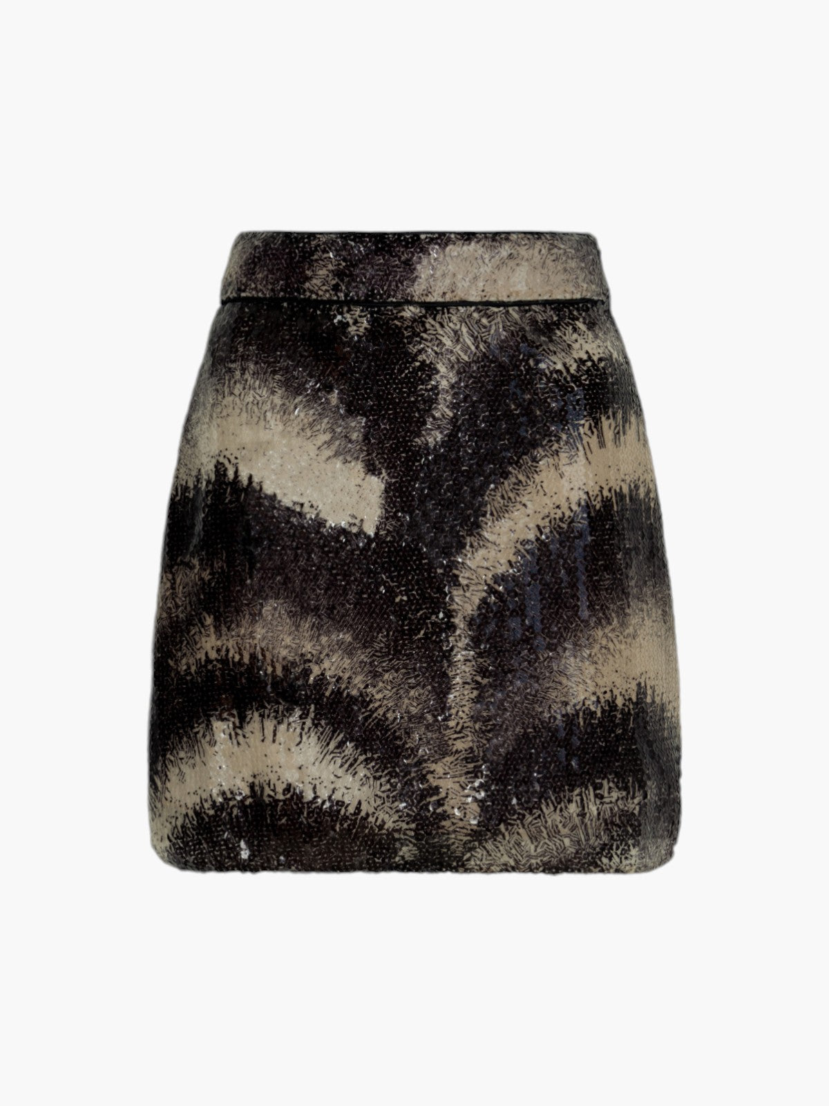 Carmelita Sequins Mini Skirt | Black Carmelita Sequins Mini Skirt | Black - Fashionkind