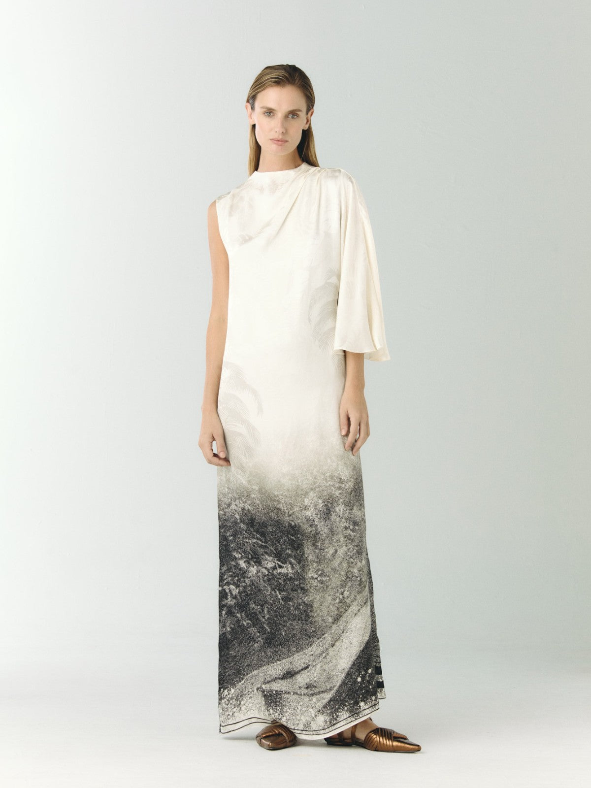 Gonzalez Silk Jacquard Maxi Dress | Paisajes Selva Gonzalez Silk Jacquard Maxi Dress | Paisajes Selva - Fashionkind