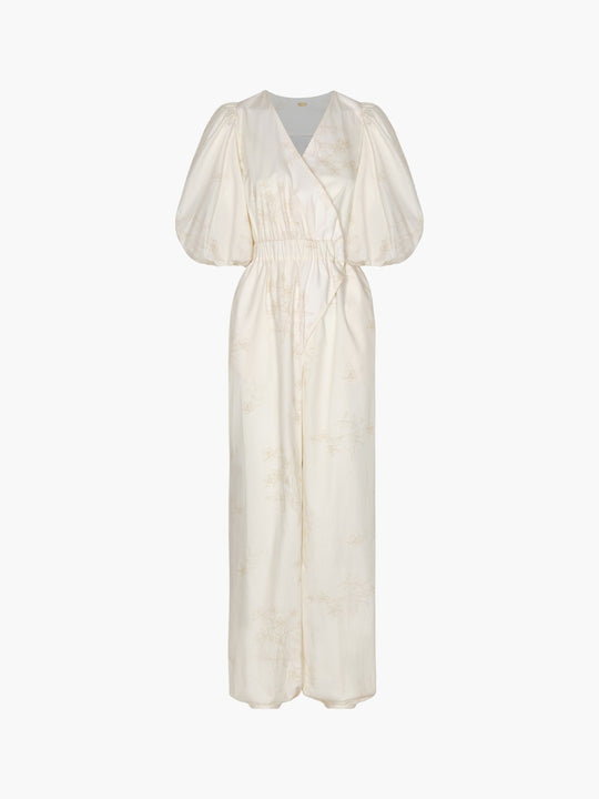 Guayacan Cotton Bio Jumpsuit | Ivory