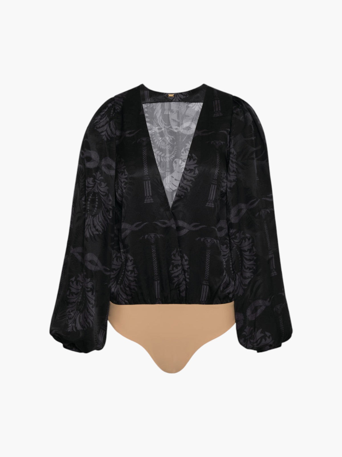 Sambale Jacquard Bodysuit | Black Sambale Jacquard Bodysuit | Black - Fashionkind