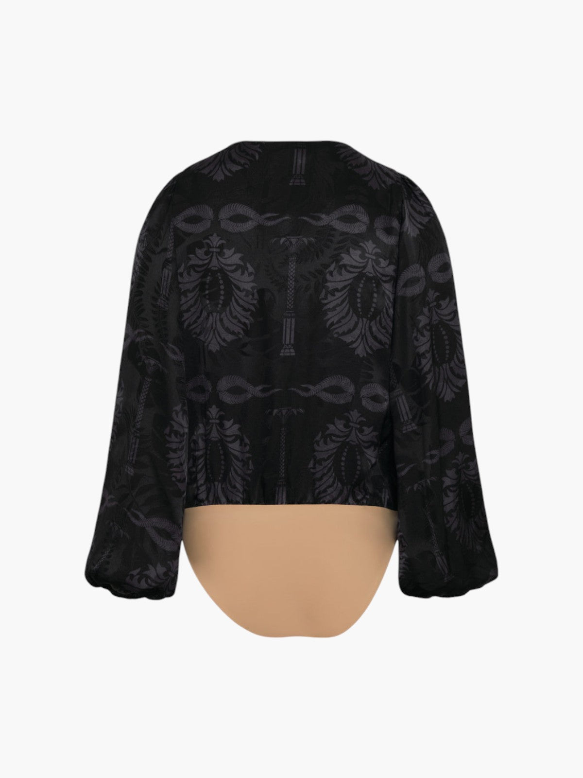 Sambale Jacquard Bodysuit | Black Sambale Jacquard Bodysuit | Black - Fashionkind