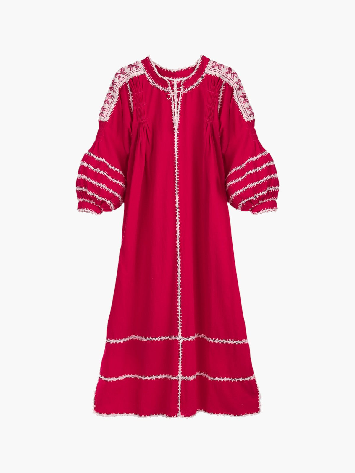 Amorcita Mexican Dress | Red Amorcita Mexican Dress | Red
