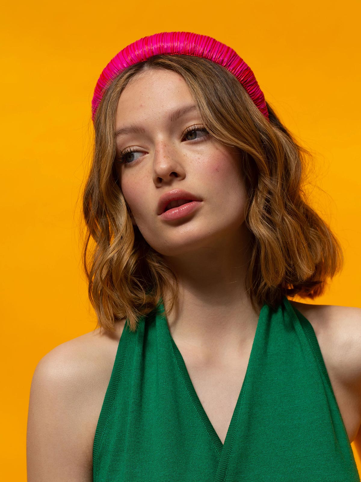 Padded Headband | Fuchsia