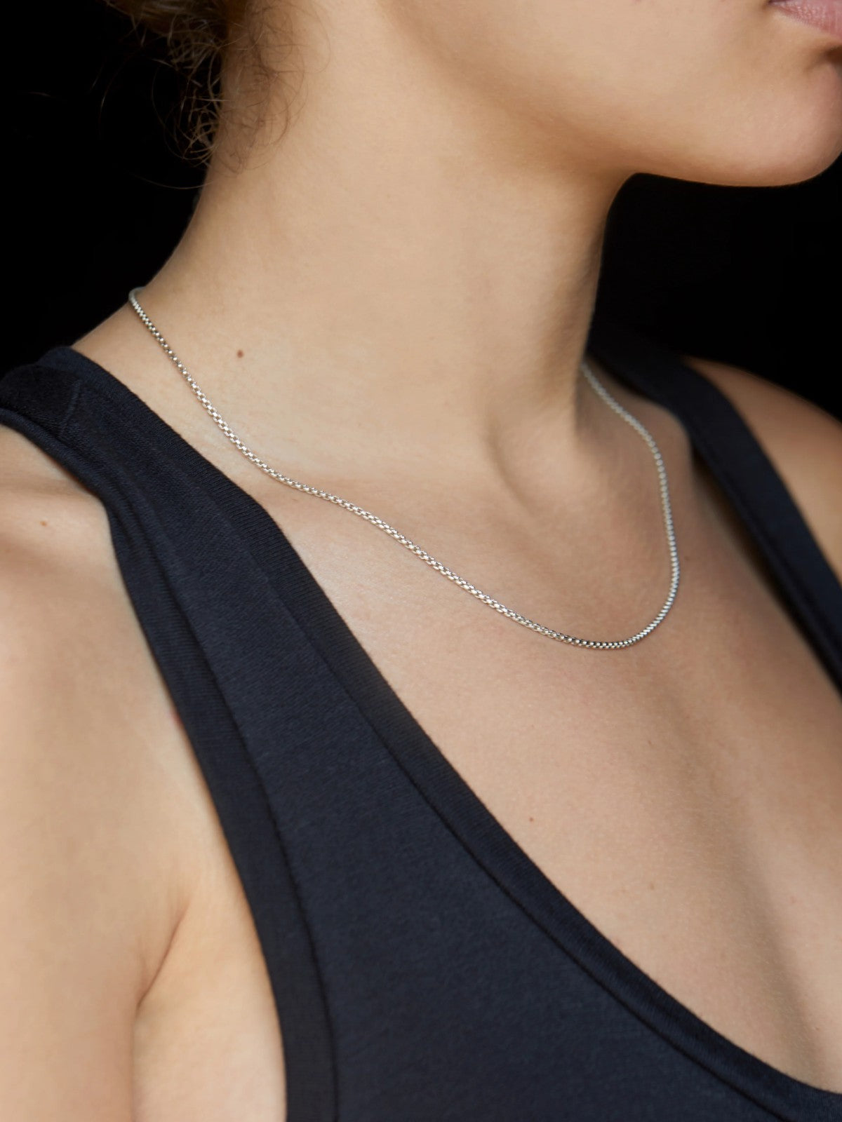 Medium Box Chain Necklace Medium Box Chain Necklace