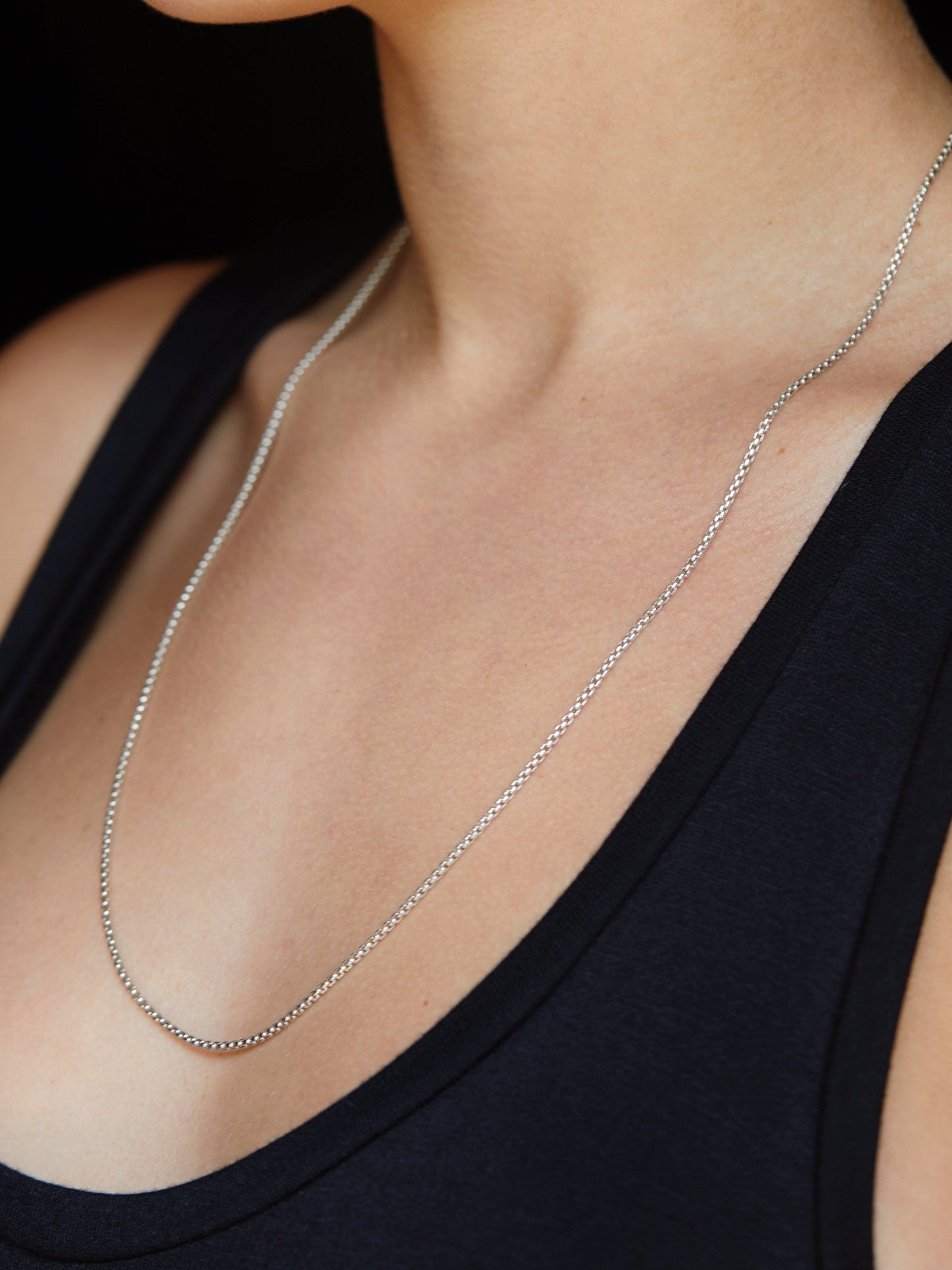 Medium Box Chain Necklace Medium Box Chain Necklace