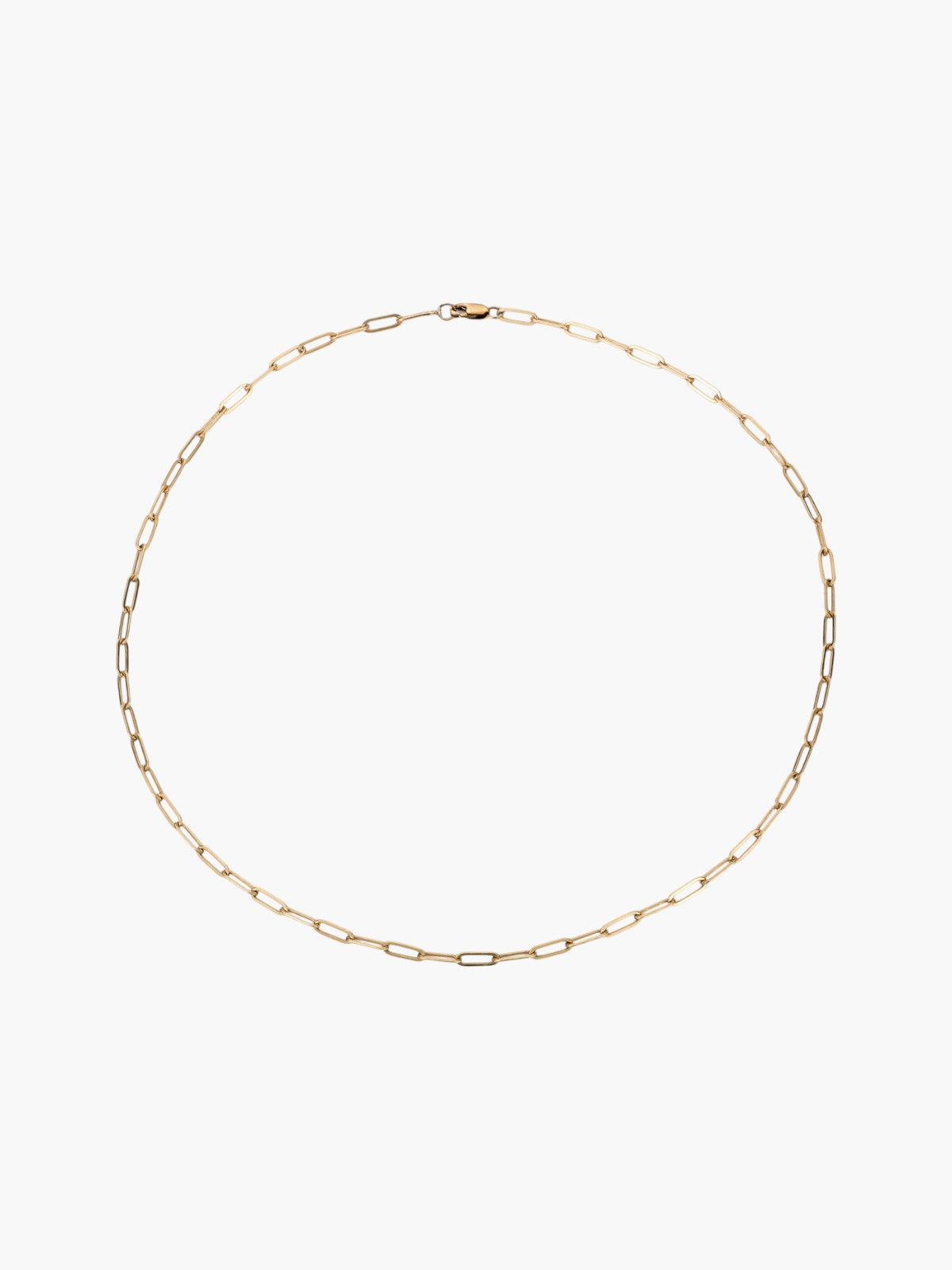 Micro Rectangle Chain Choker Micro Rectangle Chain Choker