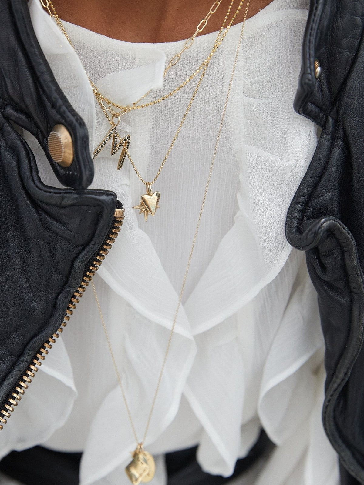 Raw Small Heart Pendant Raw Small Heart Pendant